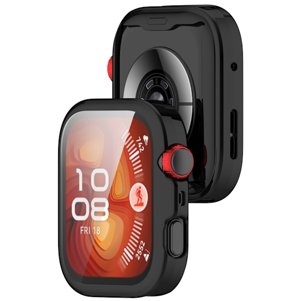 Huawei Watch Fit 4 Täysi TPU Suojakotelo Musta