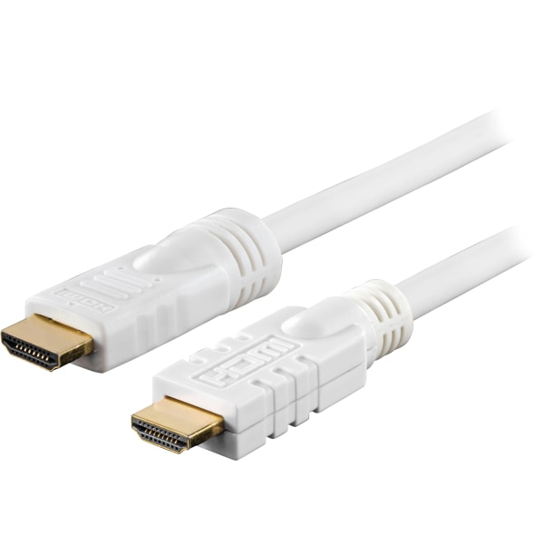 Active HDMI cable, HDMI High Speed with Ethernet, 15m, white