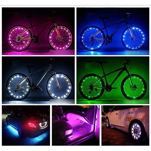 INF Ljusremsa med fjärrkontroll LED RGB 2 m IP65