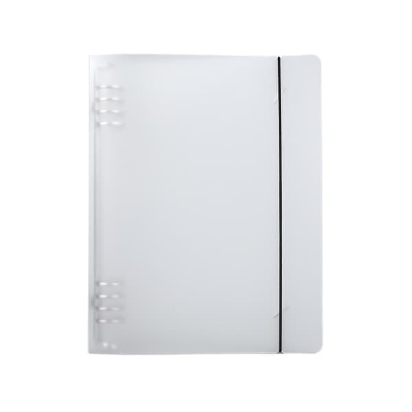 Transparent Binder, 8-Huls Genopfyldelig Notesbog A5 A5