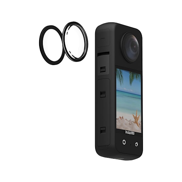 2-pack skärmskydd i härdat glas för Insta360 ONE X3