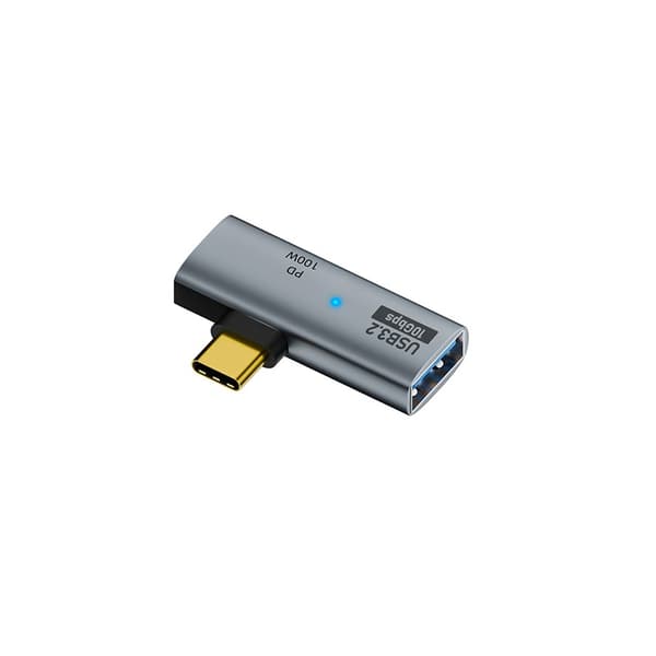 2-in-1 Monitoiminen USB-C-sovitin: Samanaikainen USB & 100W PD-lataus