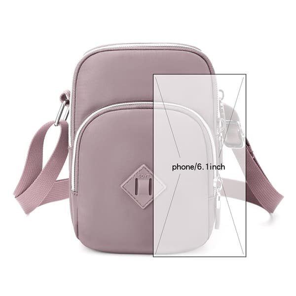 Ny Vertikal Telefonväska Purple Purple