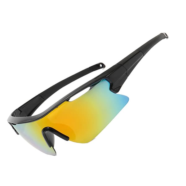 Snygga ram solglasögon med lins - UV400-skydd MultiColor MultiColor