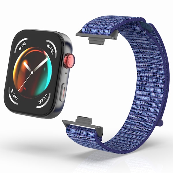 20 mm nylon urrem til Huawei Watch Fit 3 Blå