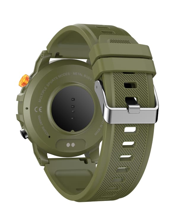 Smartwatch med puls- og blodtryksmåler Green Green