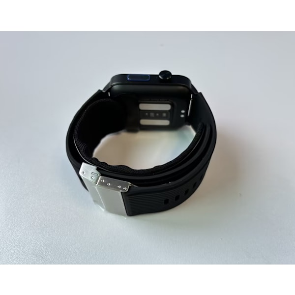 Smartwatch med blodtrycksmätare Svart