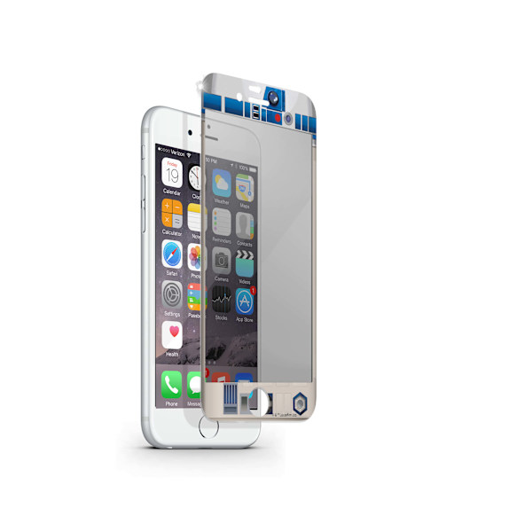 Skärmskydd iPhone6/6S Härdat Glas R2D2
