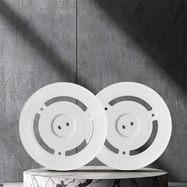 Sweeping Robot Accessory Kompatibelt med Ecovacs Deebot KK Mopphållare 2-pack Vit ABS
