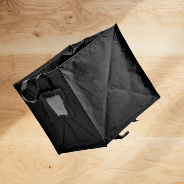 Sammenklappelig udendørs skraldespand Black S Black S