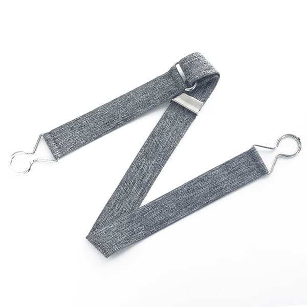 Osynligt elastiskt bälte Grey Grey