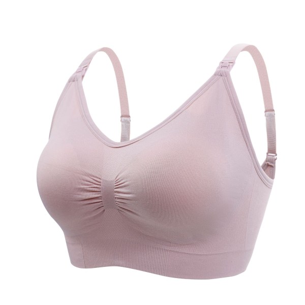 3-pack Gravid BH (grön + rosa + kaffe) L