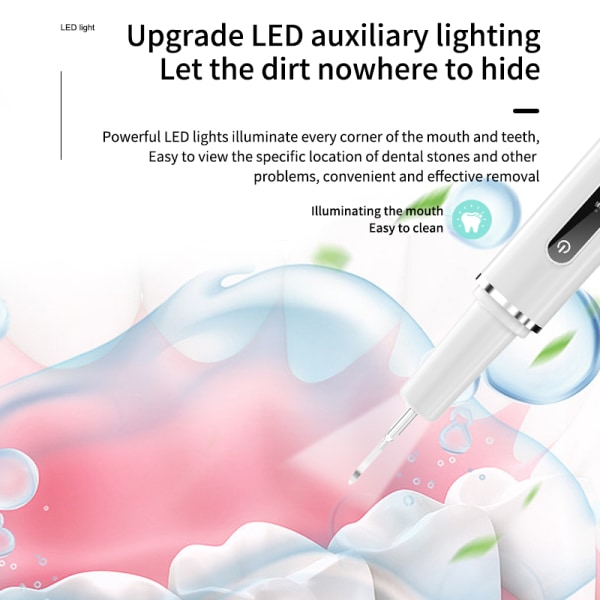 USB Genopladelig Dental Irrigator IPX6 Vandtæt 6 Modes MultiColor
