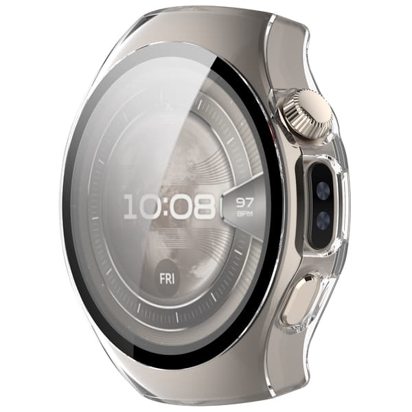 Huawei Watch 5 Integreret Etui Transparent 46 mm Transparent 46 mm