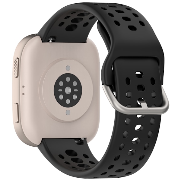 Stilfuld silikonerem til Amazfit Bip6 (A2435) Sort