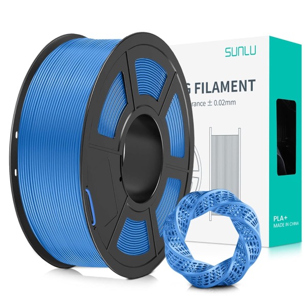 1,75 mm PLA 3D Printer Filament 325 m Blå