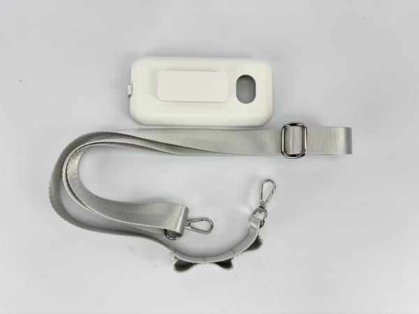 Batteriback Clip Skyddsfodral för Apple Vision Pro White White