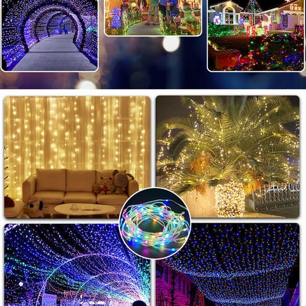 5M 50 LED Pixel Ljusslinga med 24-Knapps Bluetooth Kontroller - USB-Driven RGBIC Ljusslinga