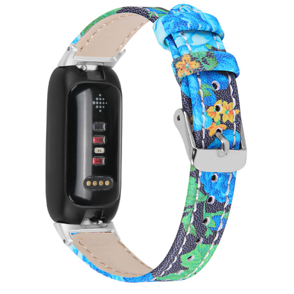 Urrem i ægte læder Fitbit Inspire 2 / 3 Flerfarvet 1