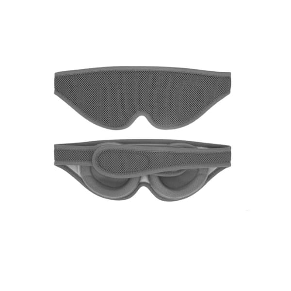 Justerbar 3D Sovmask - Separat Ögonhålsdesign DarkGrey DarkGrey