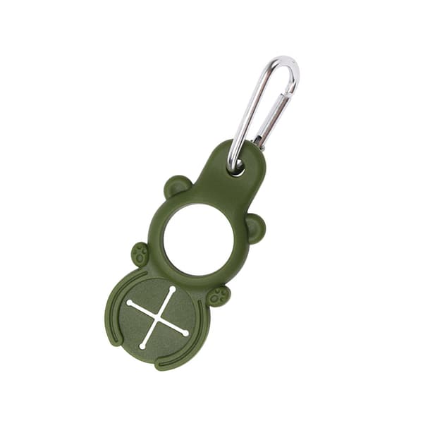 Vesipulloteline Ulkoilureppukoukku 4 kpl Green Green