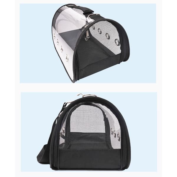 Ryggsäck för husdjur - Portabel & Vikbar Black S Black S