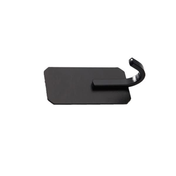 4-pack aluminiumkrokar för över dörren Black Model 2 Black