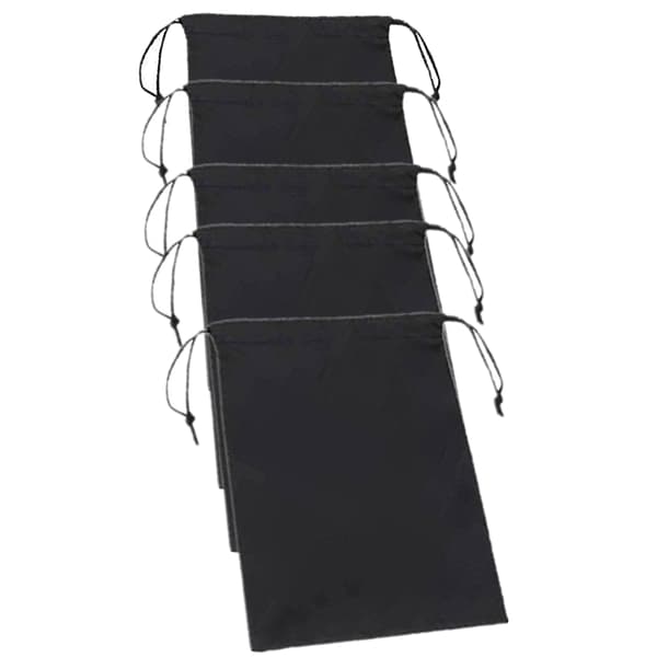 5-pack förvaringspåsar i Oxford-nylon med dragsko, 15 x 20 cm