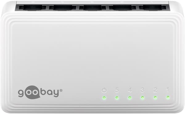 5-porttinen Gigabit Ethernet -verkkokytkin
