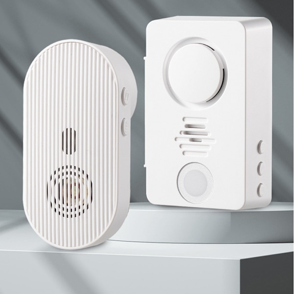 Smart Trådløs Dørklokke XY-808 EU Plug-in - Hvid