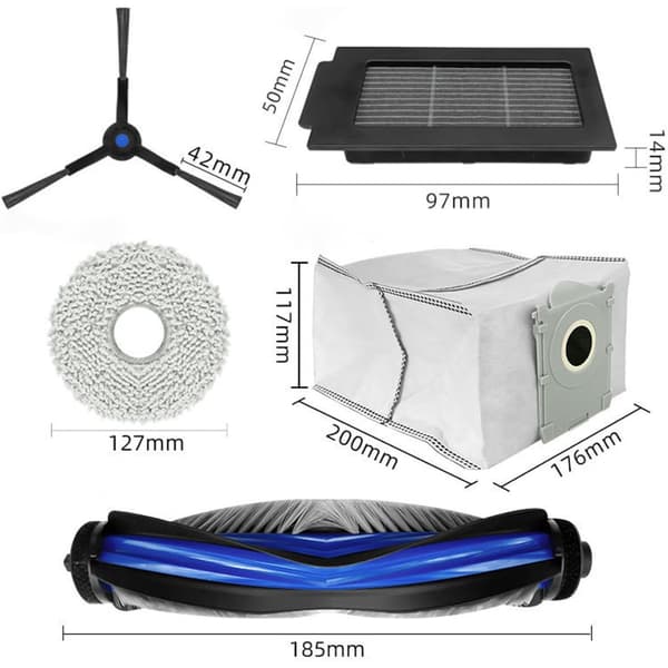 Ecovacs Deebot T50 Pro Omni -imurin vaihtotarvikkeet