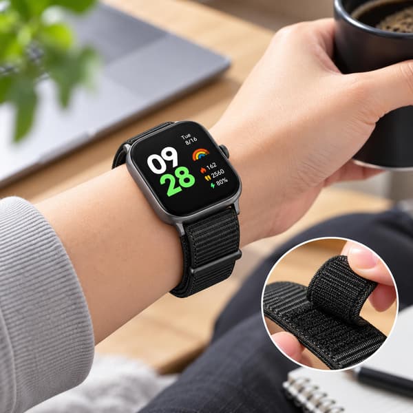 Klockarmband för Redmi Watch 4 Black Black