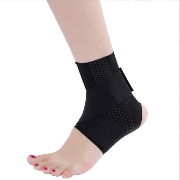 Professionel Sommer Tynd Ankelstøtte Black L Black L