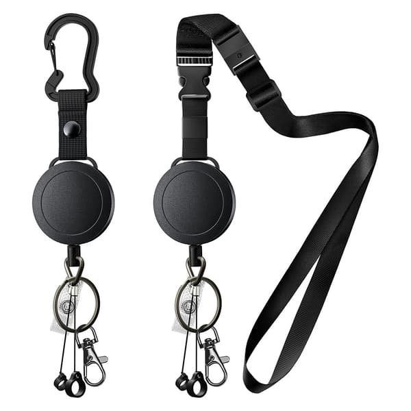 Tunga infällbart ID-korthållare Lanyard