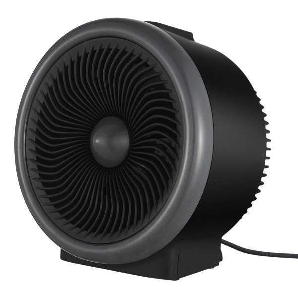 Fan Heater, heating and cooling,2000W, black Svart