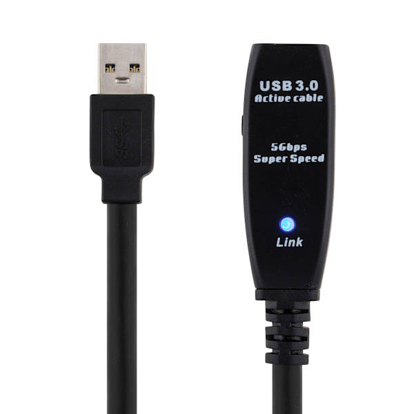 PRIME USB 3 extens cable active TypeA ma>TypeA fe 3m blue