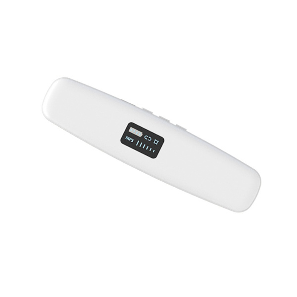 Trådløs 5.4 Bluetooth Bone Conduction Musikboks Søvn Højttaler med Timer og TF-kort understøttelse White White