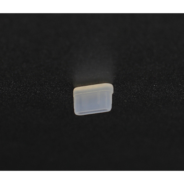 Dammskydd för USB-C-portar, 4-pack Transparent