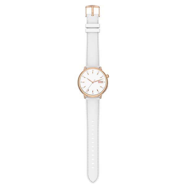Smartwatch med puls-, blodtryks- og iltmåling White White