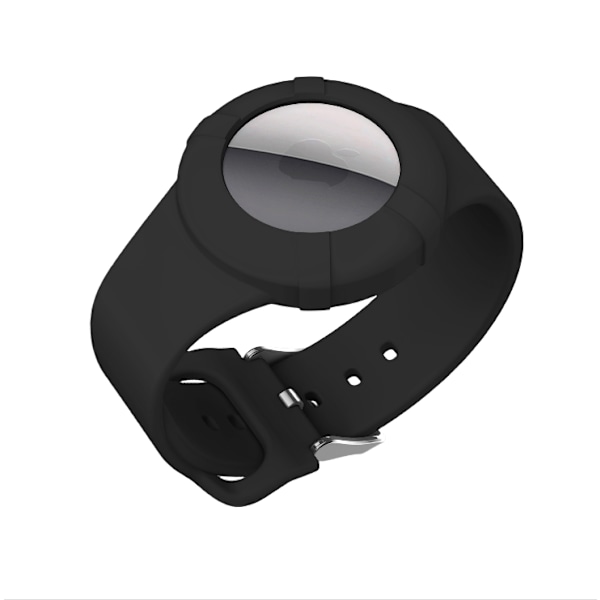 Silikonisuojakotelo Apple AirTagille Musta L