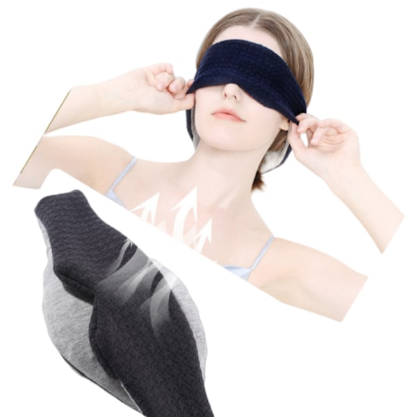 Sovmask för 360° Totalt Mörker Mörkgrå