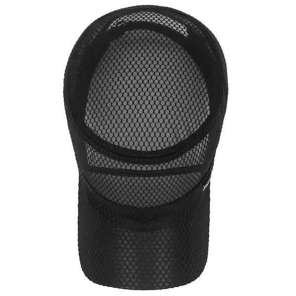 Hengittävä litteälakkinen hattu Black Black