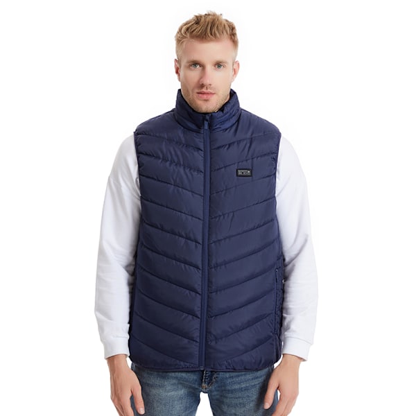 Lämmitetty liivi, jossa on 21 lämmitysaluetta 4XL