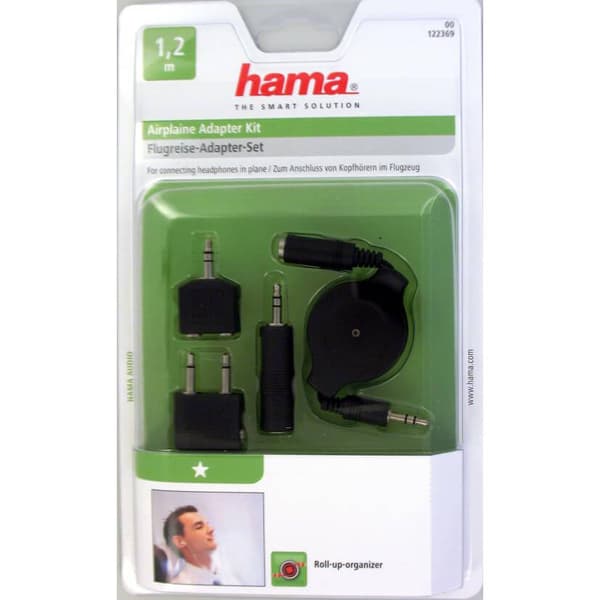 Adapter Kit Inkl Kabel 3.5mm Roll-Up 1.2m