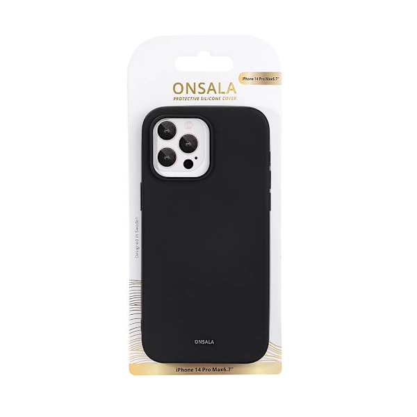 Mobilskal Silikon Black - iPhone 14 Pro Max