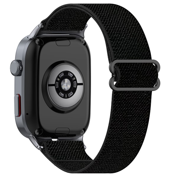 Huawei Watch D2 Nylon Elastisk Bånd: Justerbar & Vævet Rem Sort