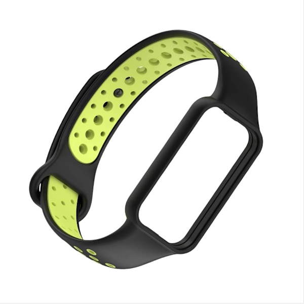Tyylikäs ranneke Redmi Band 2:lle Musta + Vihreä