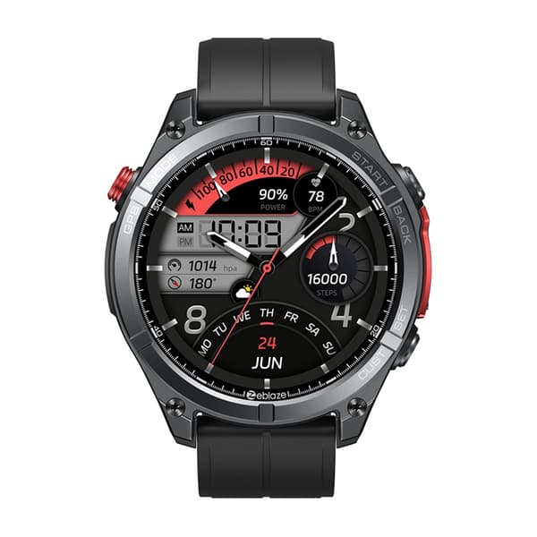 Zeblaze Stratos 4 Smartklocka (Svart)