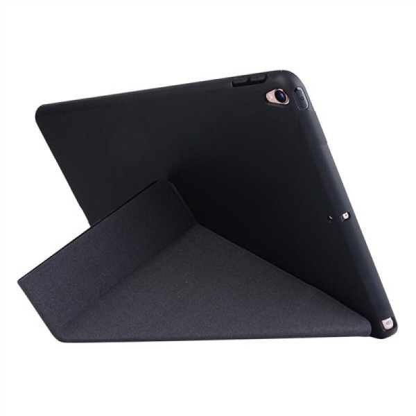 INF iPad kotelo 9,7 tuuman Smart Cover Case jalustalla Musta