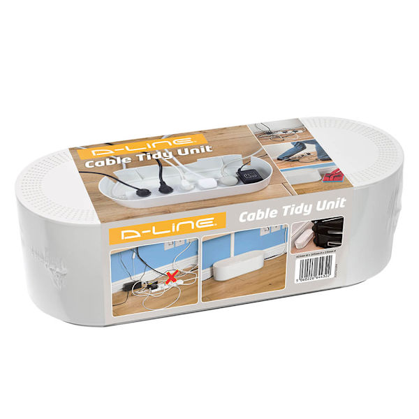 D-LINE Kabelbox Stor Vit